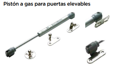 PISTON A GAS 80N EUROHARD (EHG80N)